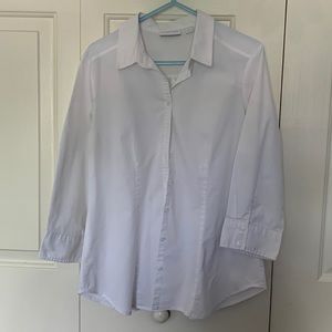 New York & Company Shirt - Size M - White